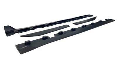 JEU DE BAS DE CAISSE (RAJOUTS EN ABS) FORD MUSTANG MK6 LOOK GT 500 (2015/2023)