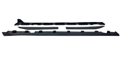 JEU DE BAS DE CAISSE (RAJOUTS EN ABS) FORD MUSTANG MK6 LOOK GT 500 (2015/2023)