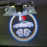 ECLAIRAGE WELCOME LIGHT Siglé GAMME TOYOTA GR86 (2021/2024)