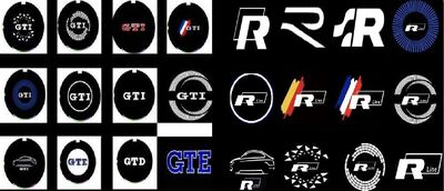 ECLAIRAGE WELCOME LIGHT Siglé GAMME VOLKSWAGEN GTI / GTD / GTE / R / R LINE