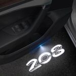 ECLAIRAGE WELCOME LIGHT siglé PEUGEOT 208 / Finitions GT