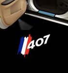 ECLAIRAGE WELCOME LIGHT siglé PEUGEOT 407 (2004/2012)