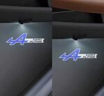 ECLAIRAGE WELCOME LIGHT siglé GAMME RENAULT