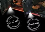 ECLAIRAGE WELCOME LIGHT siglé GAMME ALFA ROMEO GIULIETTA