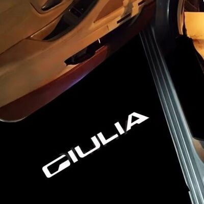 ECLAIRAGE WELCOME LIGHT siglé GAMME ALFA ROMEO GIULIA