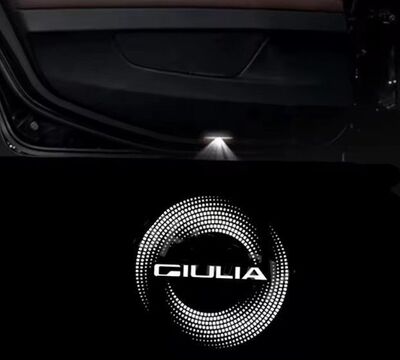 ECLAIRAGE WELCOME LIGHT siglé GAMME ALFA ROMEO GIULIA