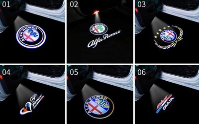 ECLAIRAGE WELCOME LIGHT siglé GAMME ALFA ROMEO