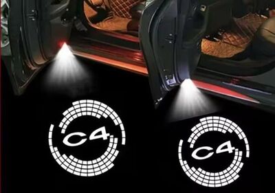 ECLAIRAGE WELCOME LIGHT siglé CITROEN C4