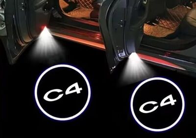 ECLAIRAGE WELCOME LIGHT siglé CITROEN C4