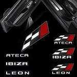 ECLAIRAGE WELCOME LIGHT siglé GAMME CUPRA / SEAT (IBIZA,ATECA,LEON,FR) ,GAMME SEAT ET FINITION FR