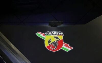 ECLAIRAGE WELCOME LIGHT siglé GAMME ABARTH