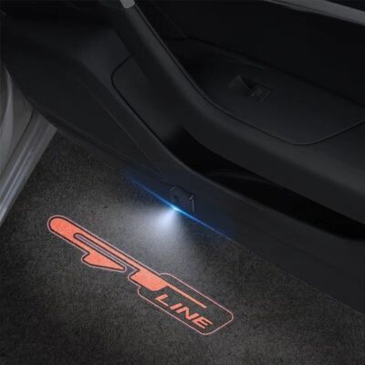 ECLAIRAGE WELCOME LIGHT siglé GT LINE ( KIA OU PEUGEOT)