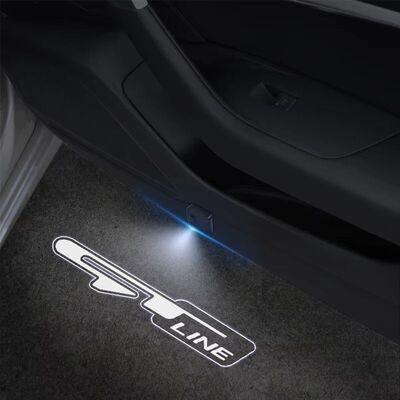 ECLAIRAGE WELCOME LIGHT siglé GT LINE ( KIA OU PEUGEOT)