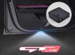 ECLAIRAGE WELCOME LIGHT siglé GT LINE ( KIA OU PEUGEOT)