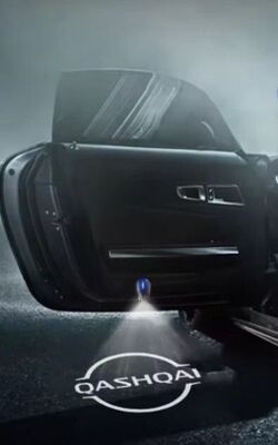 ECLAIRAGE WELCOME LIGHT "USB" siglé GAMME NISSAN QASHQAI