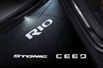 ECLAIRAGE WELCOME LIGHT"USB" siglé GAMME KIA RIO / CEED / STONIC