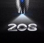 ECLAIRAGE WELCOME LIGHT"USB" siglé GAMME PEUGEOT 208 OU RCZ R