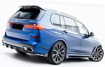 JEU DE BAS DE CAISSE EN CARBONE (RAJOUTS) BMW X7 PACK M (2018)
