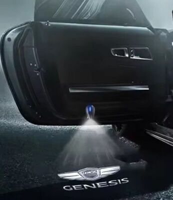 ECLAIRAGE WELCOME LIGHT"USB" siglé GAMME HYUNDAI GENESIS