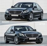 PHARES A LEDS FULL LEDS MERCEDES CLASSE S W222 PHASE 1 LOOK MAYBACH X222 PHASE 2 AVEC FONCTION DTS-DYNAMIC TURN SIGNAL- version 2 (2013/06-2017)