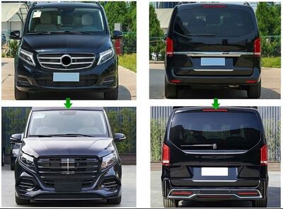 KIT CARROSSERIE COMPLET MERCEDES CLASSE V W447 LOOK CLASSE V 2024 (2014/2023)