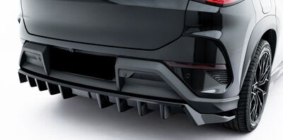 LAME DE PARE CHOC ARRIERE BYD SEALION 7 MK1 PHASE 1 "DTM LOOK" (2024+)