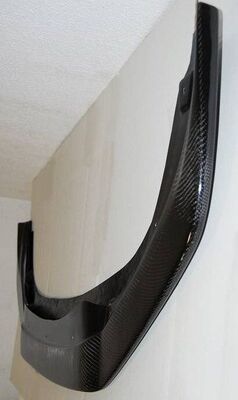 LAME DE PARE CHOC AVANT CARBONE VW GOLF VI R EURO (2009/2012)