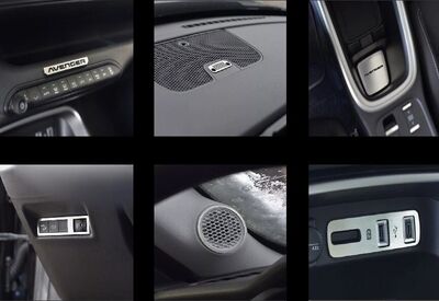 SET D'ENJOLIVEURS ALU INTERIEUR JEEP AVENGER (2023+)