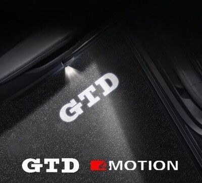 ECLAIRAGE WELCOME LIGHT siglé VW GOLF