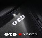 ECLAIRAGE WELCOME LIGHT siglé VW GOLF