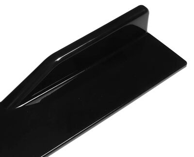 BAS DE CAISSE UNIVERSELS  (RAJOUTS EN ABS PIANO BLACK) EN ABS 200CM "CUPWINGS"