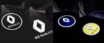 ECLAIRAGE WELCOME LIGHT siglé GAMME RENAULT