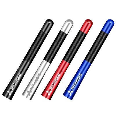 ANTENNE DE TOIT ALU/CARBONE LOOK AVEC LOGO MITSUBISHI