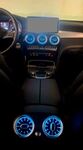 ECLAIRAGE D'AMBIANCE INTERIEURE A LEDS PAR LES GRILLES D'AERATION Mercedes Classe C W205 C205 S205 PHASE 1 (2014-2018) PHASE 2 (2018/2021) Mercedes GLC SUV X253 PHASE 1 (2015-2018)PHASE 2 (2018/2021)