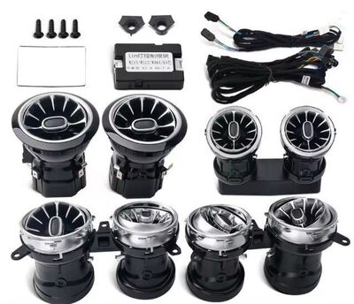 ECLAIRAGE D'AMBIANCE INTERIEURE A LEDS PAR LES GRILLES D'AERATION Mercedes Classe E W213 (2015/2023) MERCEDES CLASSE E COUPE/CABRIOLET W238 (2015/2023)