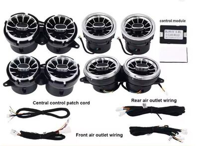 ECLAIRAGE D'AMBIANCE INTERIEURE A LEDS PAR LES GRILLES D'AERATION Mercedes Classe S W222 PHASE 1 (2014/2017) OU PHASE 2 (2018/2023)