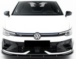 LAME DE PARE CHOC AVANT VW GOLF VIII R / GOLF VIII R VARIANT PHASE 2 VERSION 2 (2024+)
