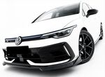 LAME DE PARE CHOC AVANT VW GOLF VIII R / GOLF VIII R VARIANT PHASE 2 VERSION 4 (2024+)