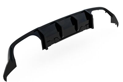 DIFFUSEUR DE PARE CHOC ARRIERE VW GOLF VIII R VARIANT "DTM LOOK" (2024+)