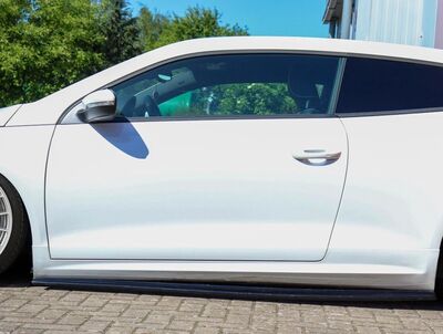 JEU DE BAS DE CAISSE (RAJOUTS EN ABS) VW SCIROCCO R LINE "ING LINE" (2008/2017)