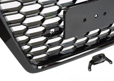 CALANDRE AUDI Q5 FY GLOSSY BLACK PHASE 1 LOOK RSQ5 (2016/2020)