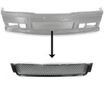 GRILLE DE PARE CHOC AVANT BMW E36 BERLINE,TOURING,COUPE,CABRIOLET OU COMPACT PACK M / LOOK M3 (1990/1998)