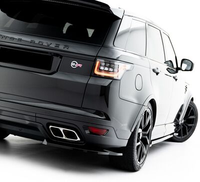 SPLITTERS DE PARE CHOC ARRIERE RANGE ROVER SVR MK2 PHASE 2 (2018/2022)