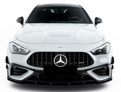 LAME DE PARE CHOC AVANT DTM LOOK "CNC" MERCEDES CLE COUPE C236 53AMG AERO PHASE 1  (2023+)