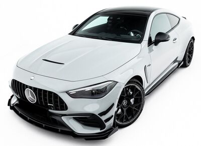 LAME DE PARE CHOC AVANT DTM LOOK "CNC" MERCEDES CLE C236 53AMG AERO PHASE 1 "CUPWINGS"  (2023+)