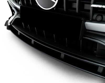 LAME DE PARE CHOC AVANT DTM LOOK "CNC" MERCEDES CLE C236 53AMG AERO PHASE 1 "CUPWINGS"  (2023+)