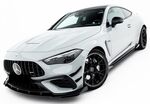LAME DE PARE CHOC AVANT DTM LOOK "CNC" MERCEDES CLE C236 53AMG AERO PHASE 1 "CUPWINGS"  (2023+)
