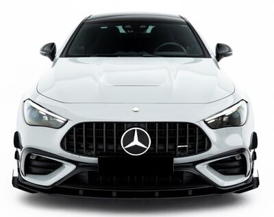 LAME DE PARE CHOC AVANT DTM LOOK "CNC" MERCEDES CLE C236 53AMG AERO PHASE 1 "CUPWINGS"  (2023+)