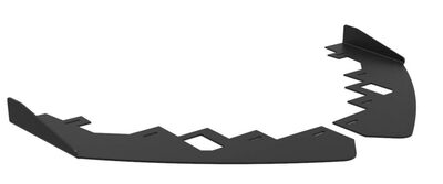 SPLITTERS DE PARE CHOC AVANT MERCEDES CLE COUPE C236 53AMG AERO PHASE 1 (2023+)