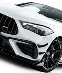 SPLITTERS DE PARE CHOC AVANT MERCEDES CLE COUPE C236 53AMG AERO PHASE 1 (2023+)